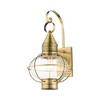 Livex Lighting Newburyport 1 - Light Wall Light in  Antique Brass - 4 of 4