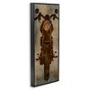 Stupell Industries Motorcycle Silhouette Rustic Pattern, 13" x 30" - 3 of 4