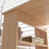 NicBex Home Office Desk L-Shape Morden Corner Desk with Open Storage Shelves Rotating Design Writing Desk for Office, Study, Living Room - 2 of 4