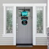 Big Dot of Happiness Teal Grad - Best is Yet to Come - Hanging Porch  Turquoise Graduation Party Outdoor Decor - Front Door Decor - 3 Piece Sign - 2 of 4