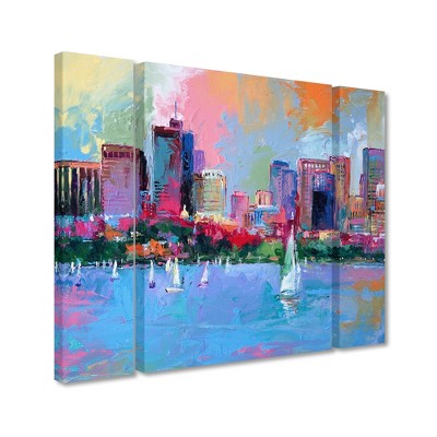 Large Multicolor Nature Landscape Canvas Art Set