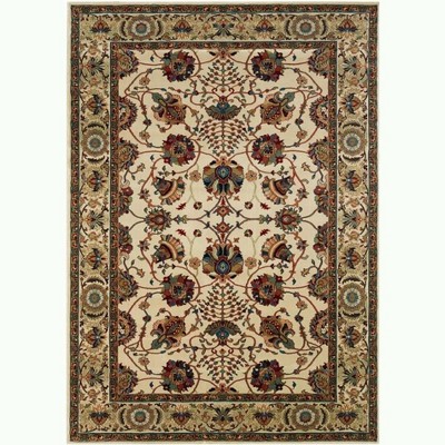 Oriental Weavers Ariana 431O3 Ivory/ Red Indoor Area Rug - 4' x 6"