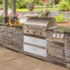 Outdoor Kitchen Drawer 30x23x10 Inches Stainless Steel Bbq Drawer Built In Flush Mount Design, Weather Resistant & Rust Proof, Silver - 2 of 4