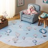 Tacoma Kids TCK159 Power Loomed Stain Resistant Non-Shedding Machine Washable Skid-Resistant Indoor Rugs - Safavieh Kids - 2 of 3