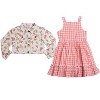 Little Lass Toddler Girl's 2-Piece Dress & Jacket Set - 3 of 3