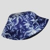Anna-Kaci Women's Coconut Palm Print Bucket Hats Reversible Anti-UV Hat - 4 of 4