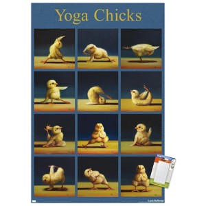 Trends International Lucia Heffernan Art - Yoga Chicks Unframed Wall Poster Prints - 1 of 4