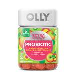 Olly Extra Strength Probiotic Gummies for Immune and Digestive Support - 50ct