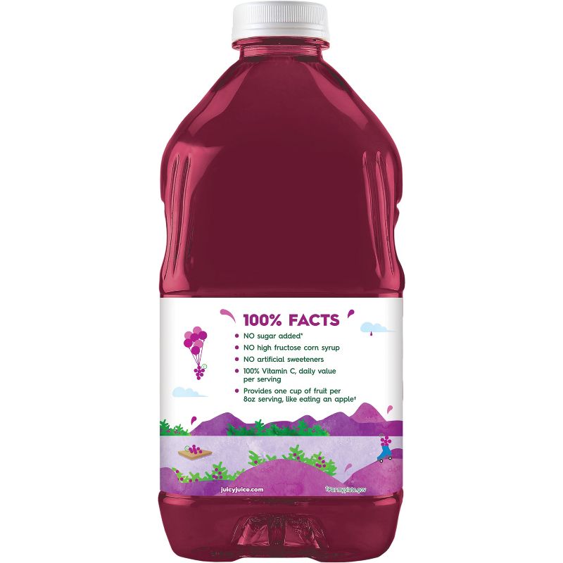 Juicy Juice 100% Grape Juice - 64 fl oz Bottle, 3 of 8