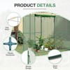 Aoodor Crop Cage Plant Protection Tent, Greenhouse Fruit Cage Netting Cover for Plants/Herbs/Fruit Garden, Yard, Lawn with Zipper - 2 of 4