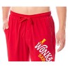 Willy Wonka and the Chocolate Factory Men's Movie Sleep Pajama Pants Red - 3 of 4