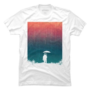 Men's Design By Humans Cosmic downpour By radiomode T-Shirt - 1 of 4
