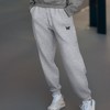 Dalix Butterfly Embroidered Jogger Pant Soft Fleece Relaxed Fit Lounge Womens - 3 of 4