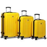 World Traveler Contour Hardside 3-Piece Spinner Luggage Set