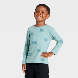 Toddler Boys' Long Sleeve Relaxed T-Shirt - Cat & Jack™ - 1 of 3