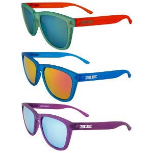 3 Pairs of Epoch Eyewear Vibe Sunglasses with Teal Mirror Lenses - 1 of 4