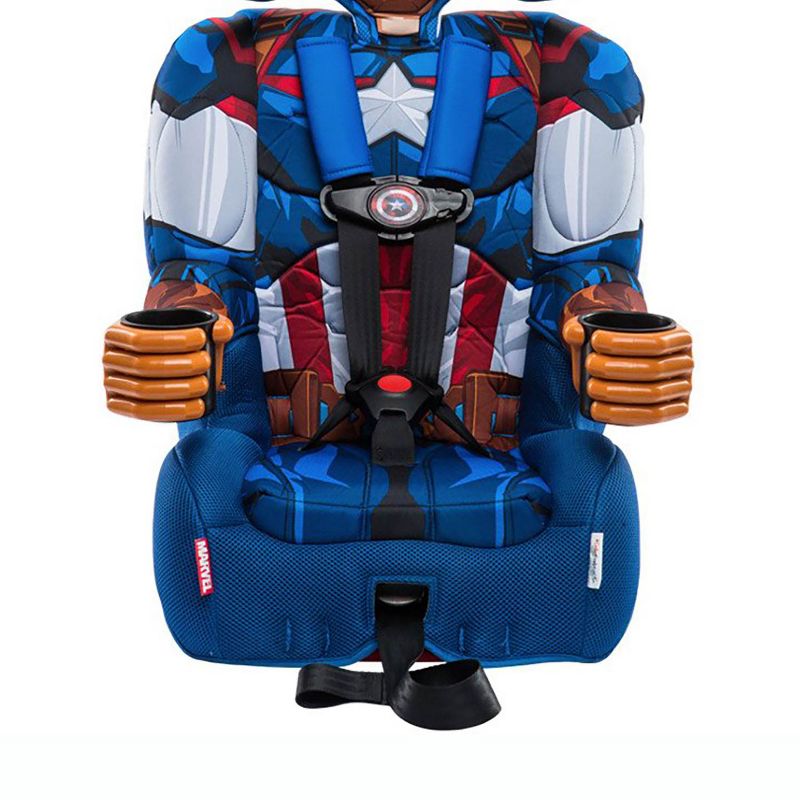 KidsEmbrace Marvel Avengers Captain America Combination Booster Seat (2 Pack), 4 of 7