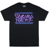 Black Panther Wakanda Forever Men's Neon Logo T-Shirt - 4 of 4