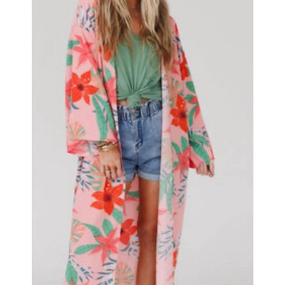 Women's Paradise Duster - three bird nest