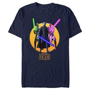 Men's Star Wars: Tales of the Jedi Lightsaber Jedis T-Shirt - 1 of 4