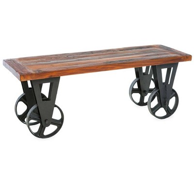 target coffee table with wheels