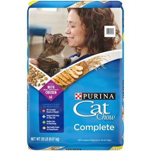 Purina Cat Chow Complete Chicken Flavor Dry Cat Food - 1 of 4