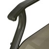 Resenkos Swing Glider Chair,  Outdoor Chair,2-Person Gliding Rocking Chair & Bistro Tea Table Set, Grey Gray - 4 of 4