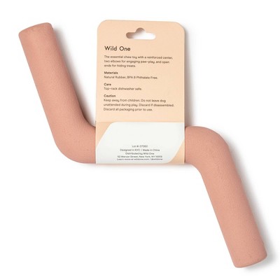 Standard Blush Natural Rubber Chew & Treat Dog Toy