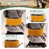 Unique Bargains Nylon Elastic Hiking Fishing Cycling Ankle Boot Straps 4 Pcs - 4 of 4