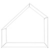 Vynxaria Twin Size Metal House Bed with Trundle - Stylish & Space-Saving Solution - 3 of 4