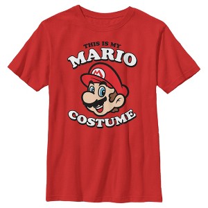 Boy's Nintendo This is my Mario Costume T-Shirt - 1 of 4