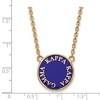 Black Bow Jewelry 14k Yellow Gold Plated Sterling Silver Kappa Kappa Gamma Greek Life Necklace 18 Inch - 2 of 4