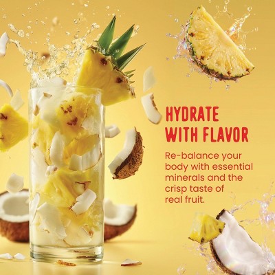 FlavCity Hydration Supplement Powder - Pineapple Coconut - 3.9oz/12ct