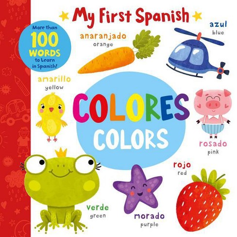 Mi libro de los colores para colorear  Spanish lessons for kids, Preschool  colors, Preschool spanish lessons