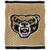 Oakland University Logo Dots Silky 50x60 Blanket, 1 Sided - 2 of 4