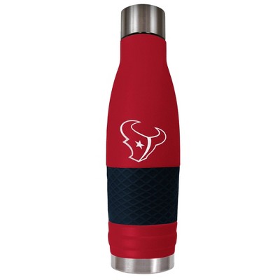 NFL Houston Texans 20oz Sport Water Bottle with Silicone Grip