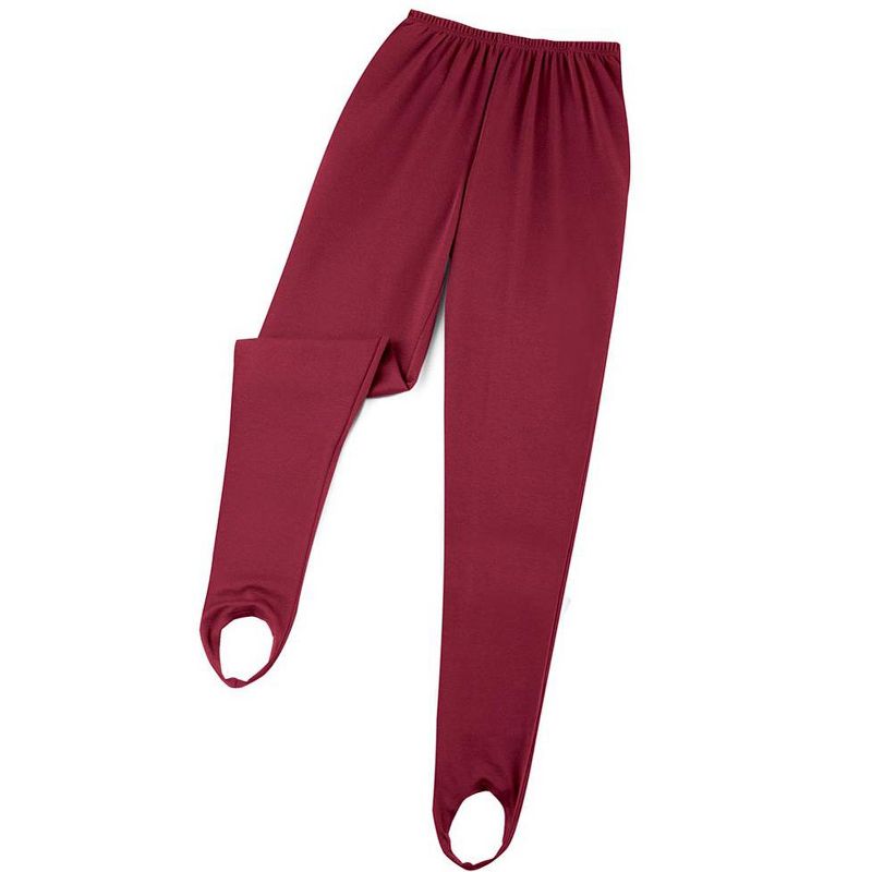 Collections Etc Classic Tapered Leg Stirrup Pants, 3 of 4