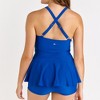 Calypsa Women's Peplum Tankini Scarlett Swim Top - image 2 of 2