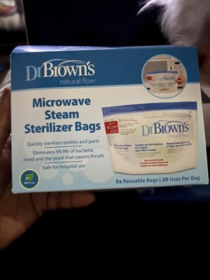 Sterilizzatore Da Viaggio Dr Browns Sterilizza Sacchetti Per Microonde 5 Sacchetti Da Dr.Brown Chicco Sterilizzatore E Asciugatura Chicco