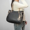 MKF Collection Lina Vegan Leather Shoulder Bag and Wallet by Mia K - 3 of 4
