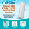 Hurricane 3 Pack HF8414-01 Advanced Pool Filter Cartridge Replacement for PWWCT150, Unicel C-8414, Filbur FC-1287, Waterway Clearwater II 150 - 2 of 4