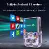 Voacle RG405V Retro Handheld Game Console , Unisoc Tiger T618 Android 12 System 4.0 Inch IPS Touch Screen Support 5G WiFi Bluetooth 5.0(Purple) - 4 of 4