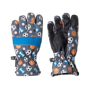 Andy & Evan  Toddler Kids Zipper Gloves - 1 of 4