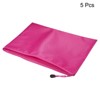 Unique Bargains Waterproof Cloth Zipper Home Office Travel File Bags 5 Pcs - 3 of 4