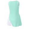 Girls Tennis Dress Sleeveless Workout Dress with Separate Shorts Asymmetric Color Block Glof Dress A Line Athletic Dress for Girls - 2 of 4
