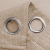 RT Designer Collection Demi Lux Jacquard Blackout Grommet Curtain Panel 52" x 84" Taupe - 3 of 4