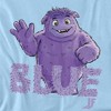 Boys' Short Sleeve If Movie Imaginary Friends Blue Waving Unisex Youth T-Shirt - 3 of 4
