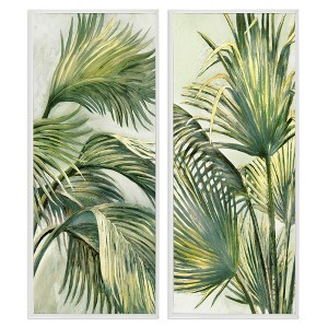 Stupell Industries Swaying Green Palms, 10" x 24" - 1 of 4