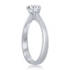 Bella Silver Sterling Silver, 5mm Round Solitaire CZ 6-prong Engagement Ring - Available Sizes:  5 ,  9 ,  8 ,  7 ,  6 - 2 of 3