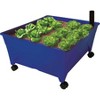 Emsco Hydropickers Hydroponic Grow Box Rectangular Outdoor Planter Cobalt 48"x20"x9.75": Non-Electric, Mobile, Includes Coconut Coir - image 4 of 4